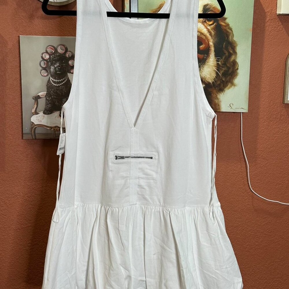 FP Movement by Free People White Mini Dress with Low Back - Picture 3 of 5